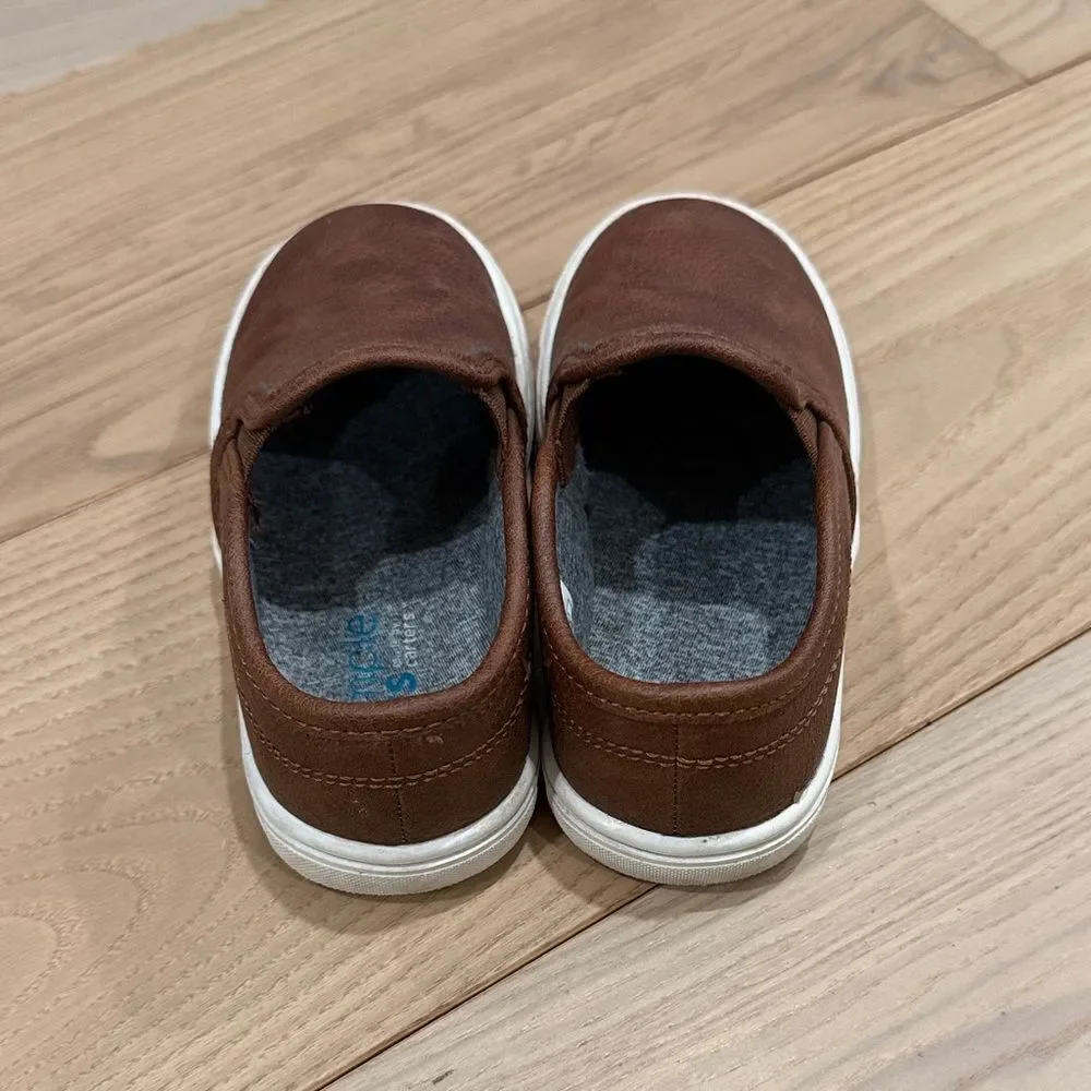 Carter's Brown Slip-On Loafers Size 8